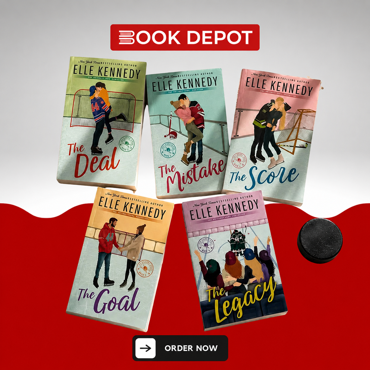 Off-Campus Series (5 Books Set) by Elle Kennedy